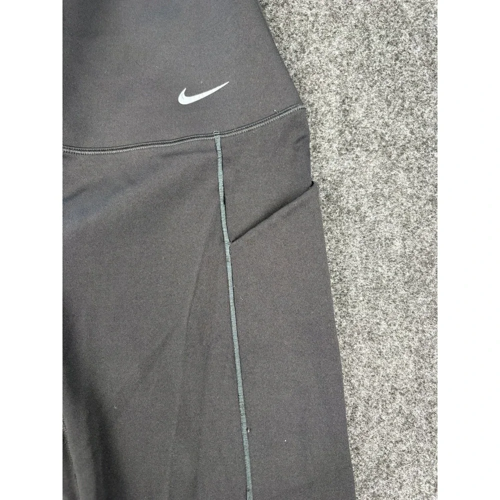 Nike Universa Dri-FIT Womens High Rise Leggings Gray Pockets DQ6023-060 Small - Picture 9 of 9